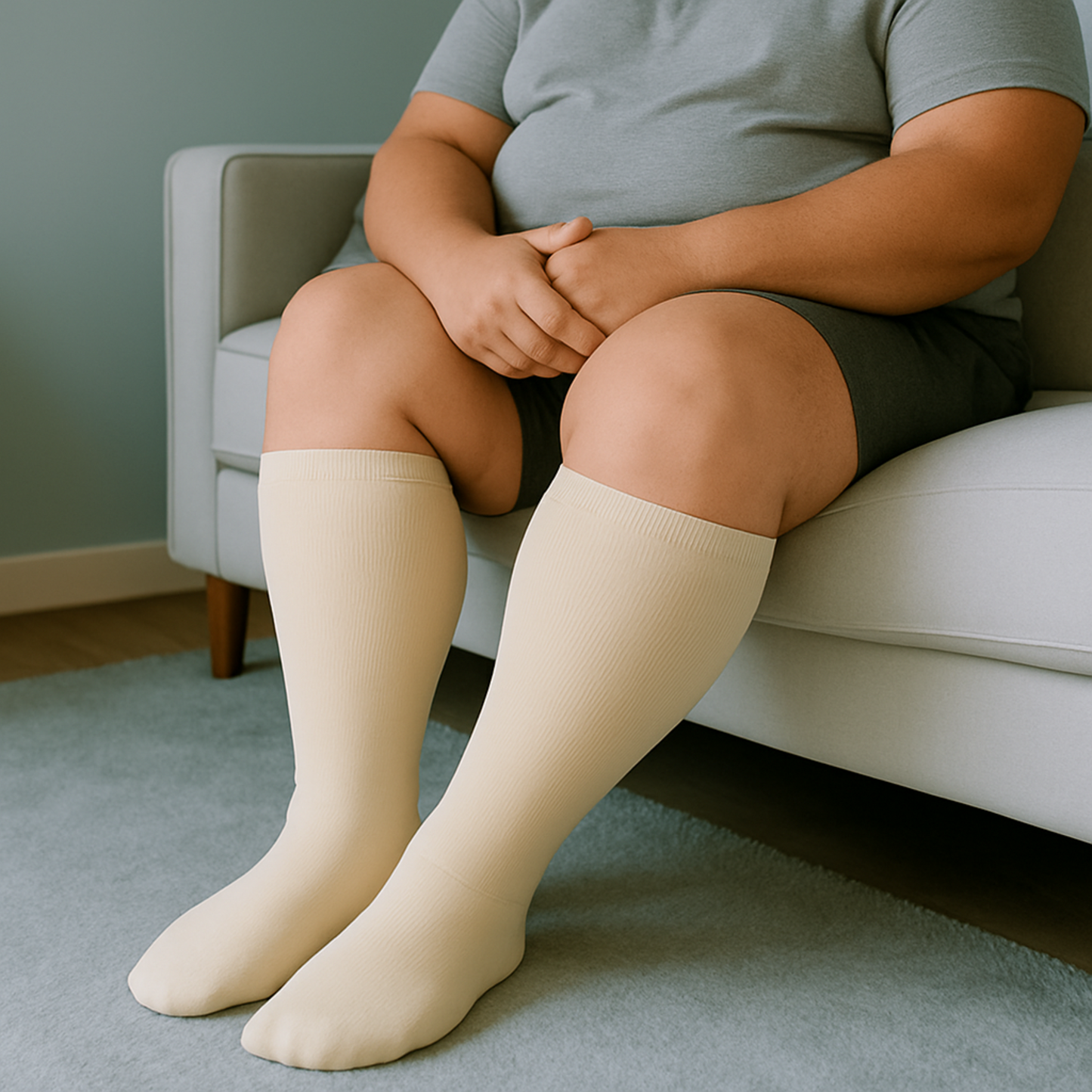 Mevera - original kompressionsstrümpfe (smoke)