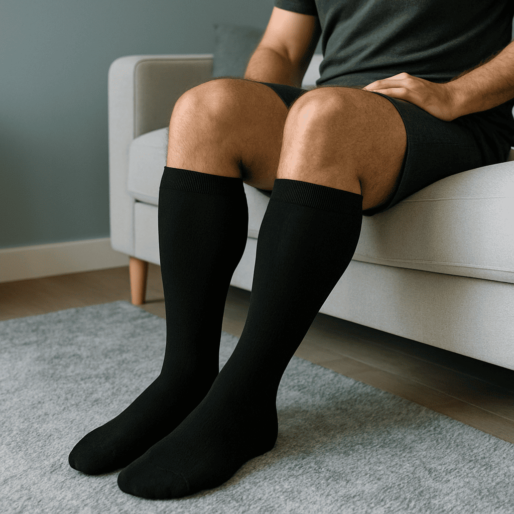 Mevera - classic kompressionsstrümpfe (Weiß)