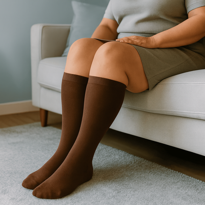Mevera - original kompressionsstrümpfe (smoke)