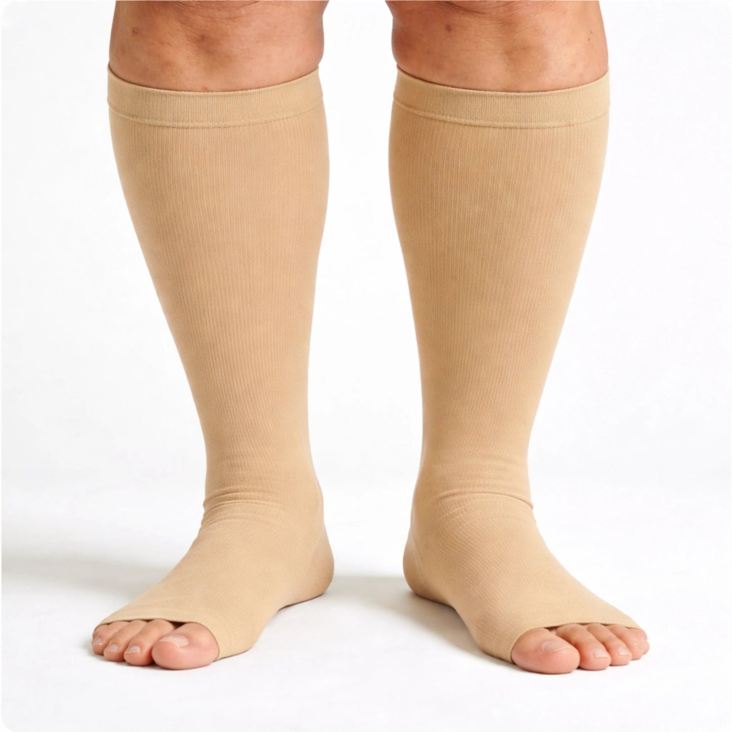 Mevera - frühlingedition kompressionsstrümpfe-offen