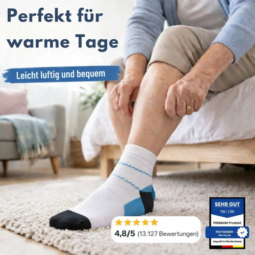 Mevera - kompressionssocken kurz