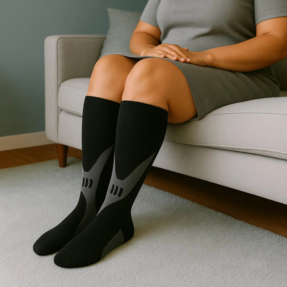 Mevera - kompressionsstrümpfe (Blau)