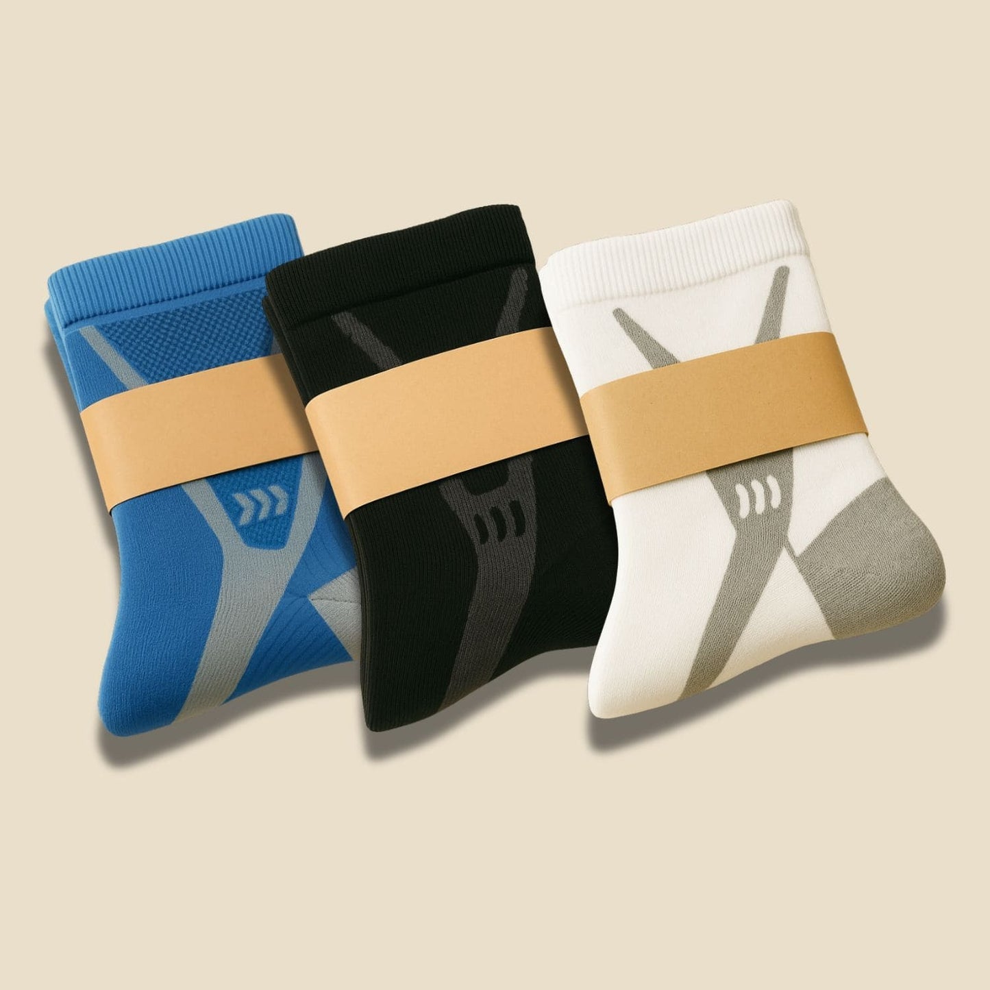 Mevera - kompressionsstrümpfe (Blau)